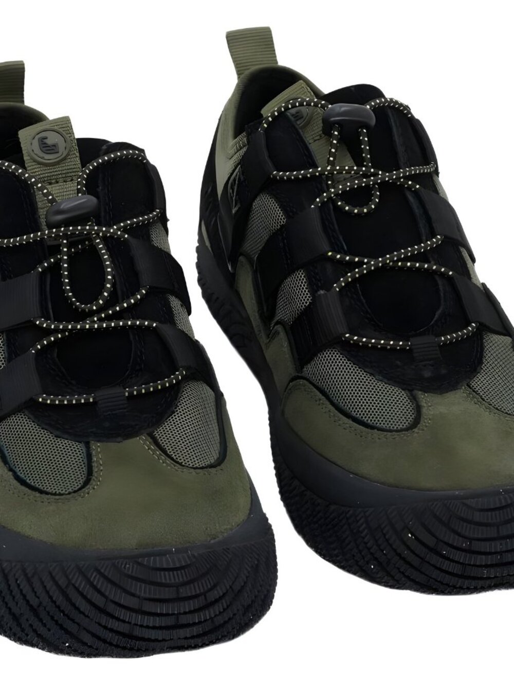 Hybrid Green Label Men's Velocity Olive Sneakers - Size 10